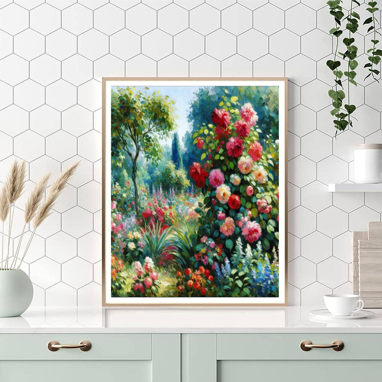 Botanical Splendor Numbered Painting Kits