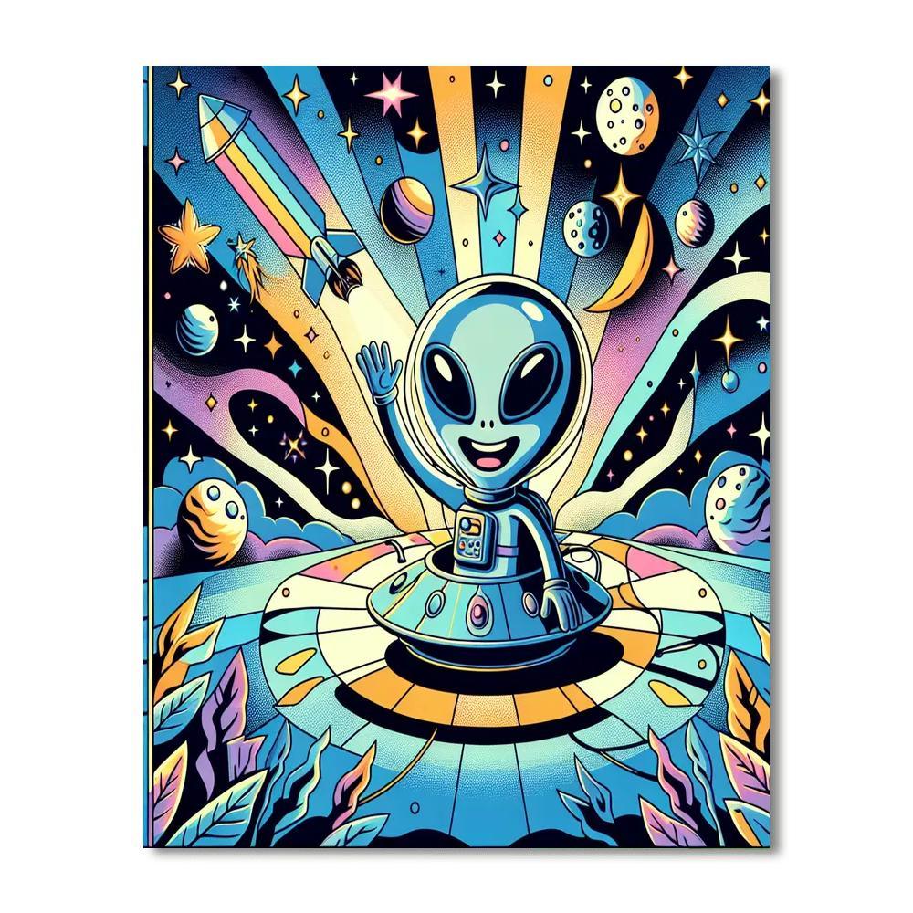 Space Explorer Coloring Quest Paint By Color