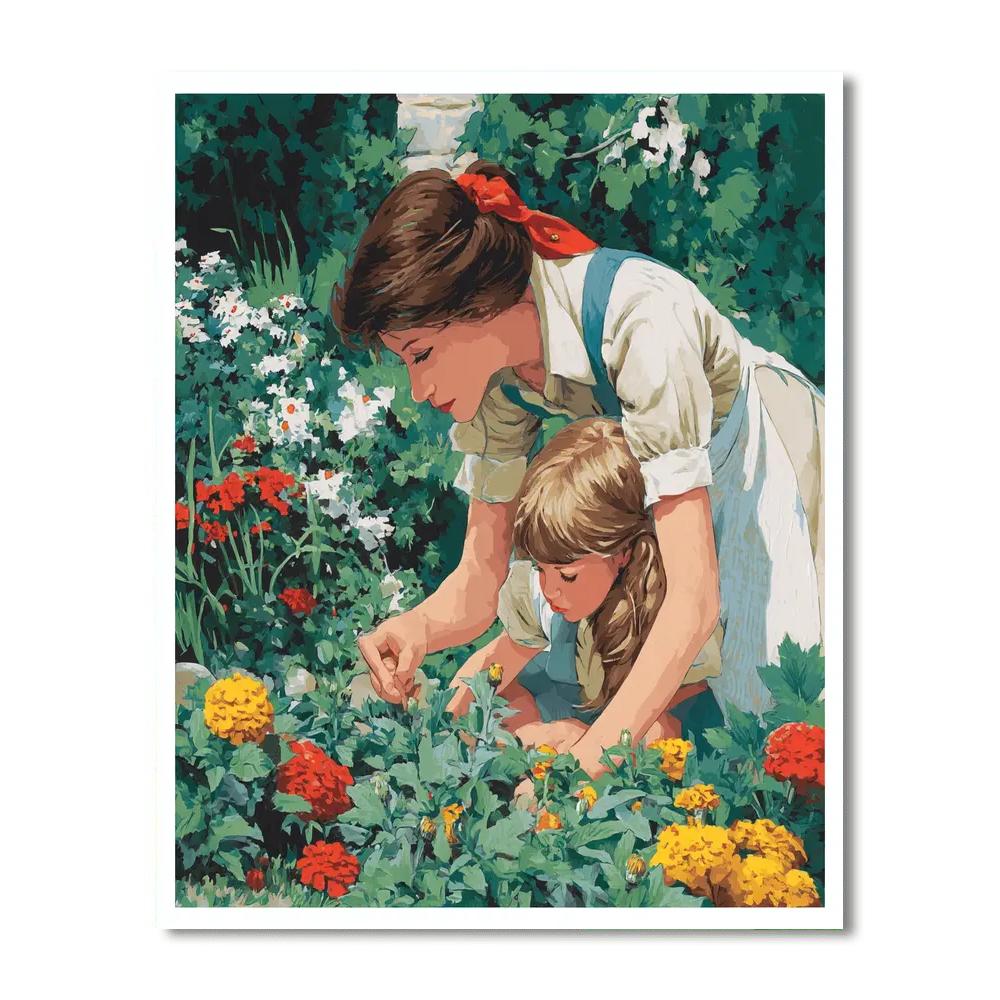 Gardener's Heart Paint By Color