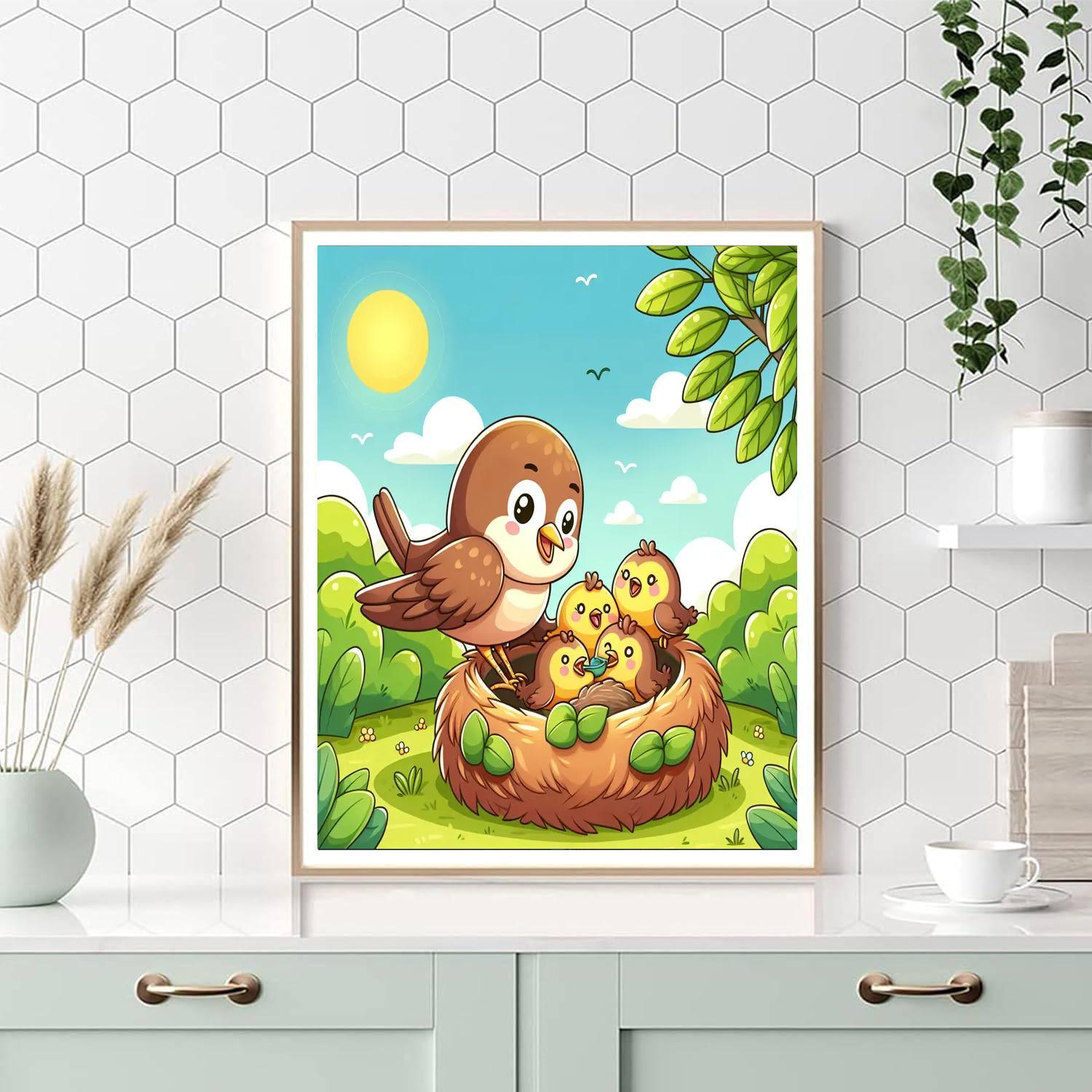 Nurturing Nature Numbered Painting Kits