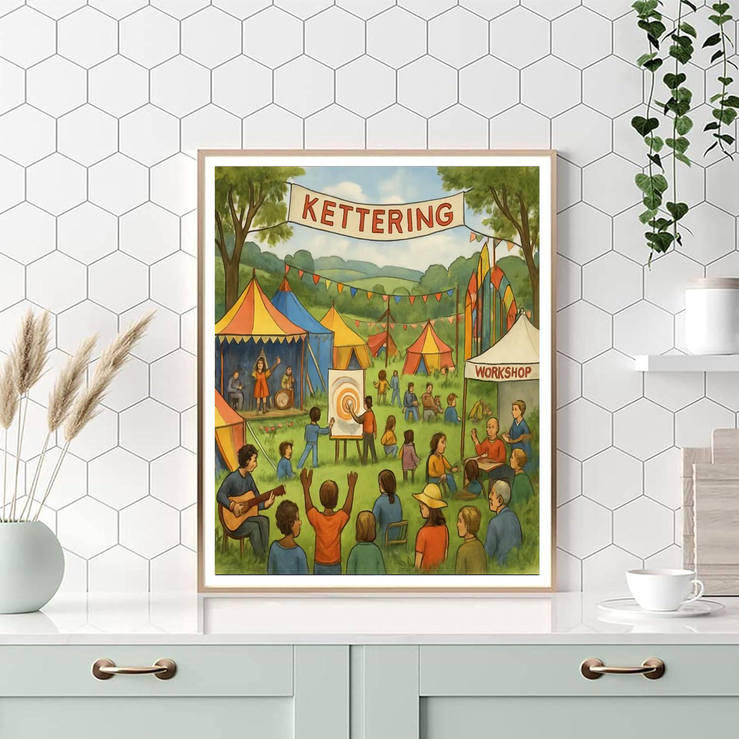 Greenbelt Festival - Kettering, England Painting Number Kit