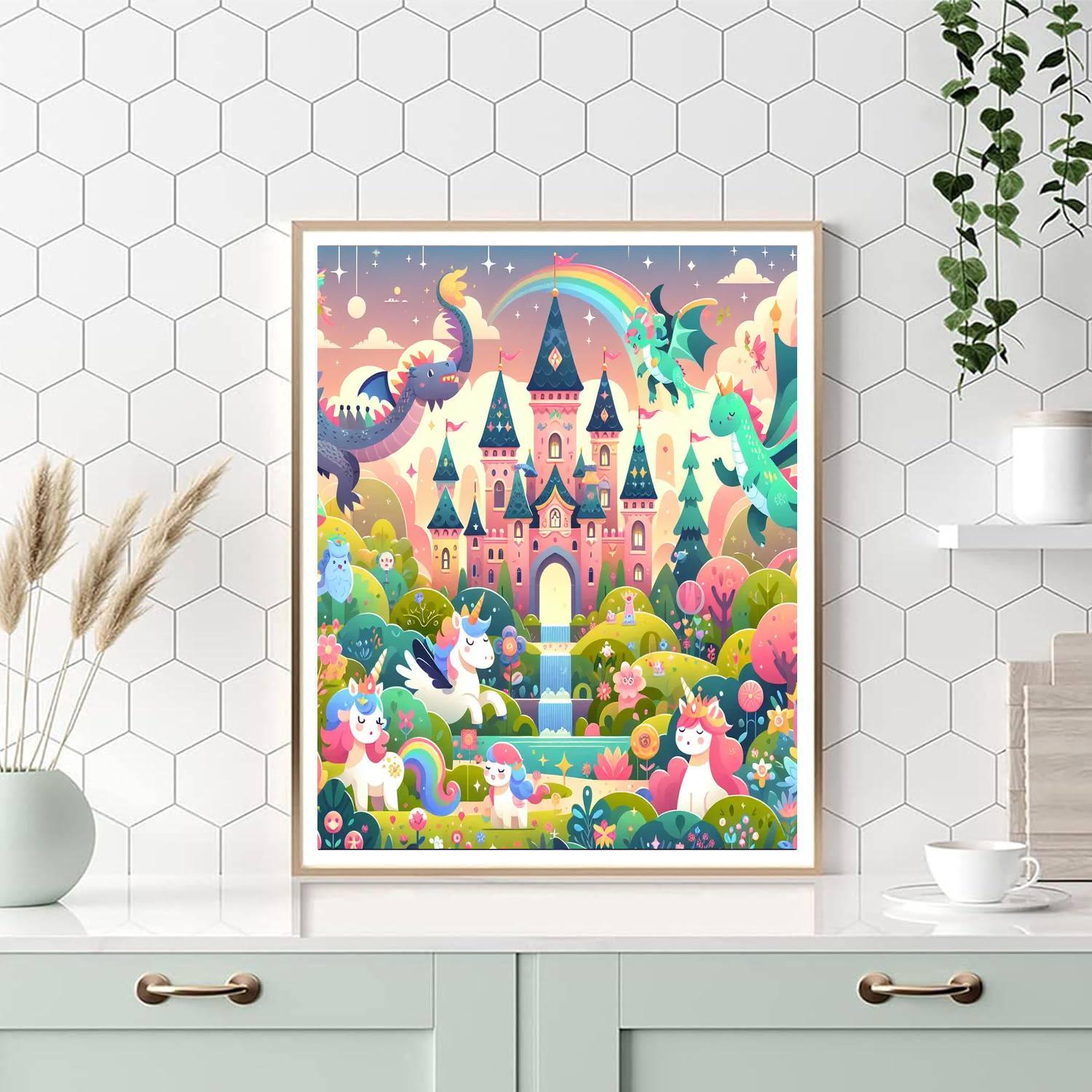 Whimsical Fairytale Journey Painting By Numbers Kit