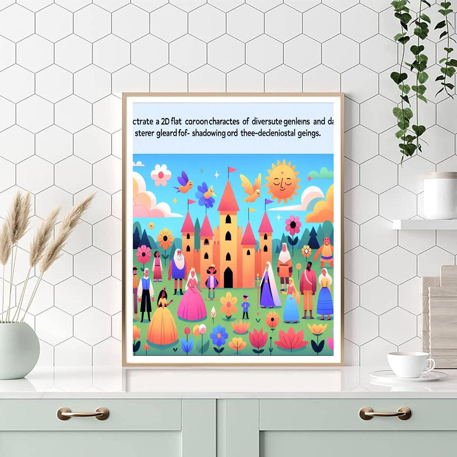 Exploring Magical Kingdoms Paint By Numbers Kits