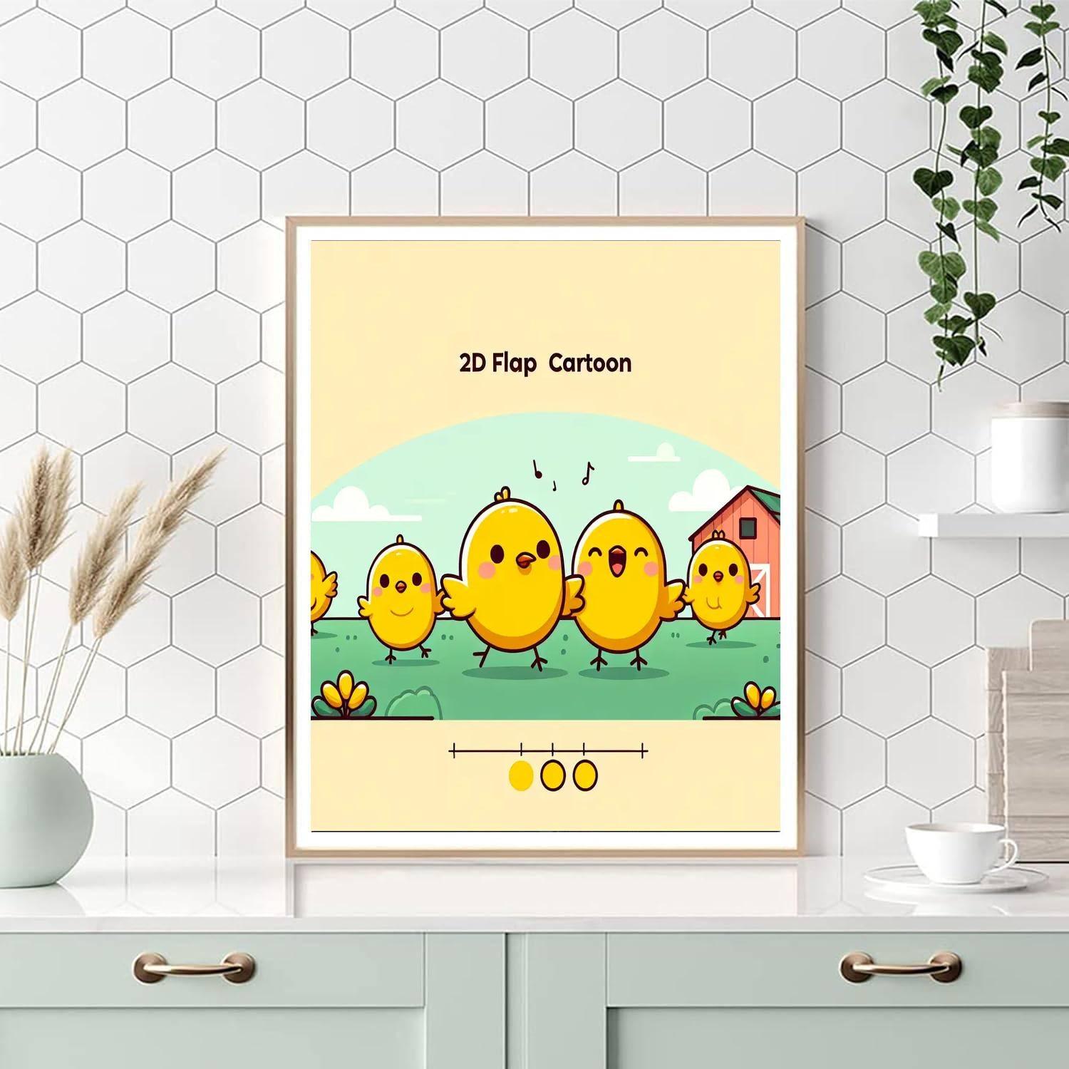 Chirpy Chick Celebration Paint By Numbers Kits