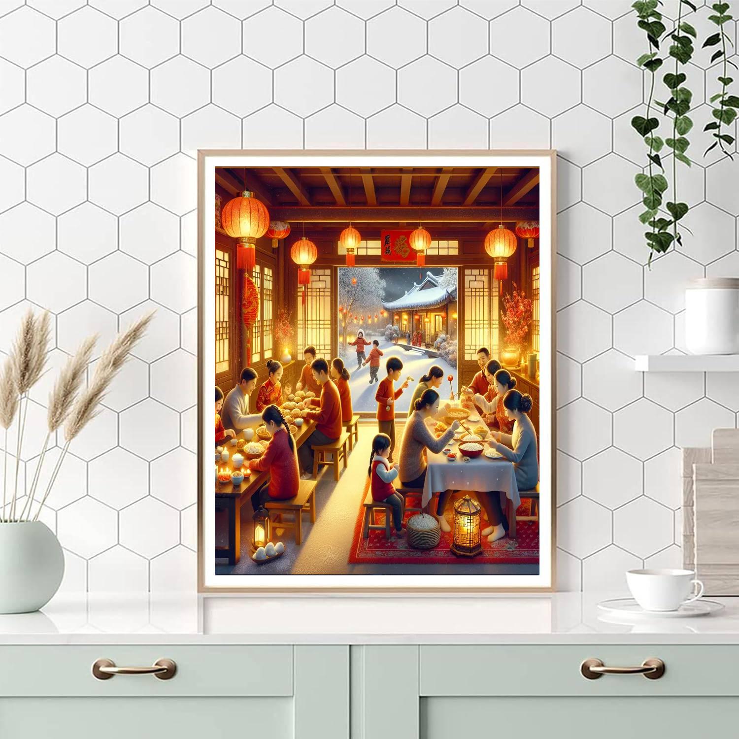 Winter Solstice Festival - China DIY Paint By Numbers