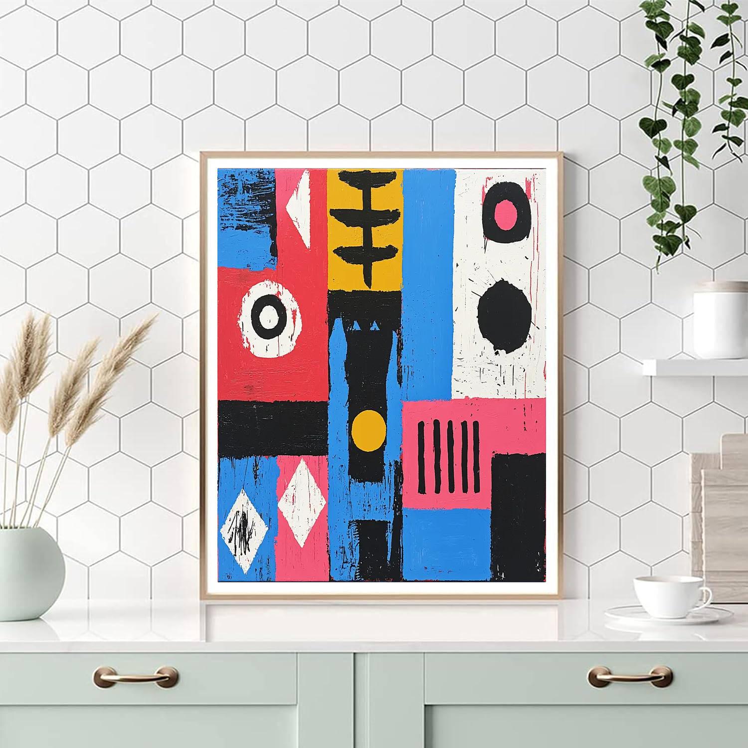 Jean-Michel Basquiat Inspired Resonance Of Culture  Paint By Numbers Kits