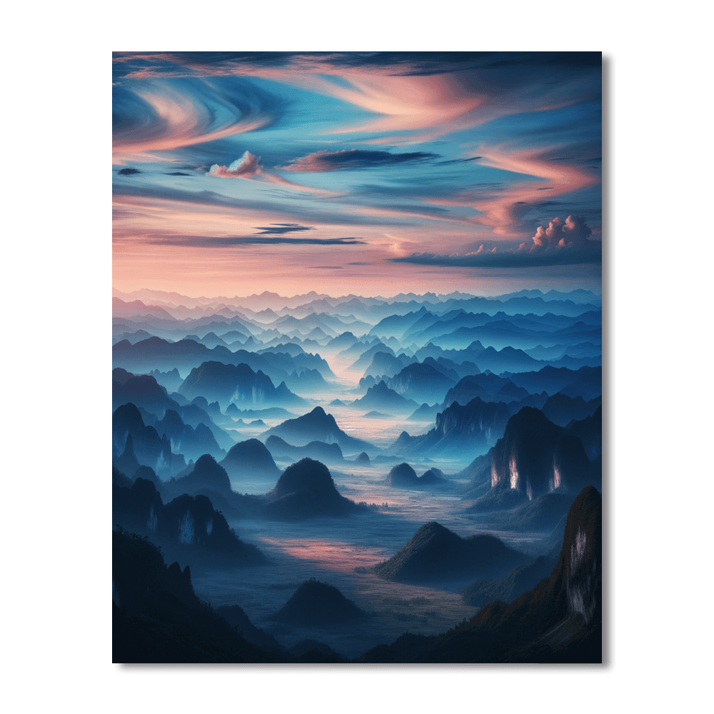 Inspiring Horizons Paint By Number