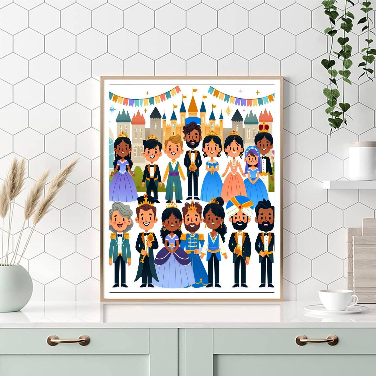 Royal Kingdom Gala Paint By Numbers Kits
