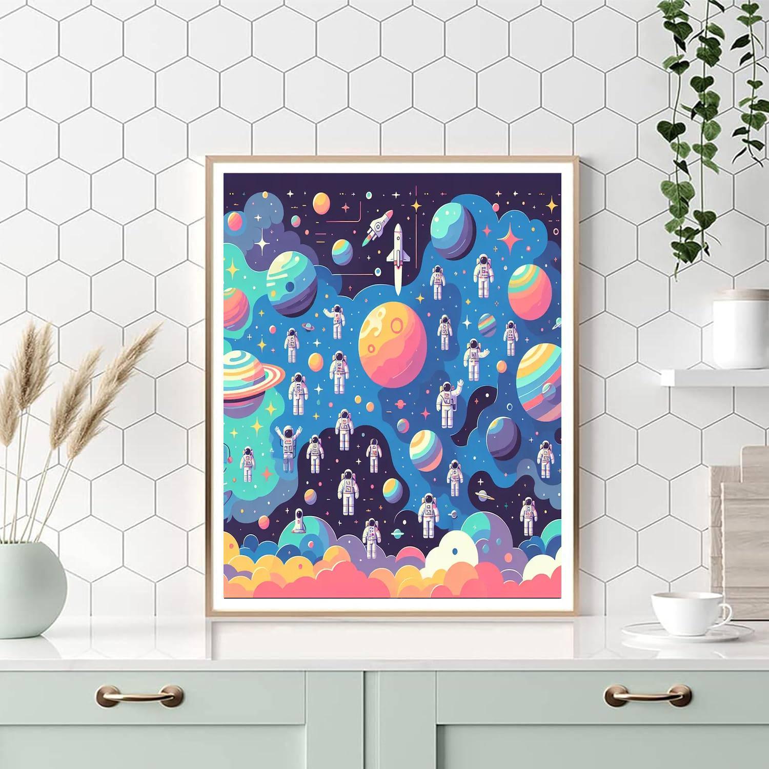 Outer Space Dreamers Paint By Number