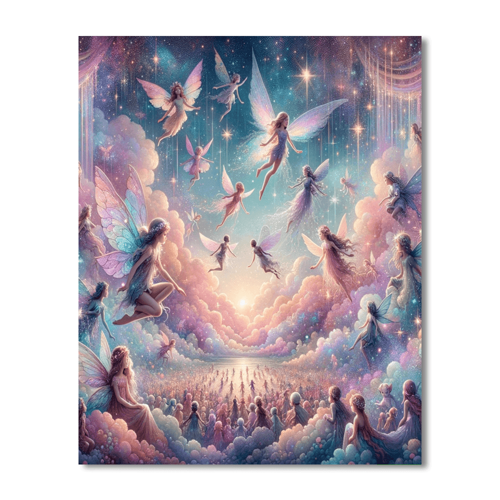 Magical Fairy Dreamscape Numbered Painting Kits
