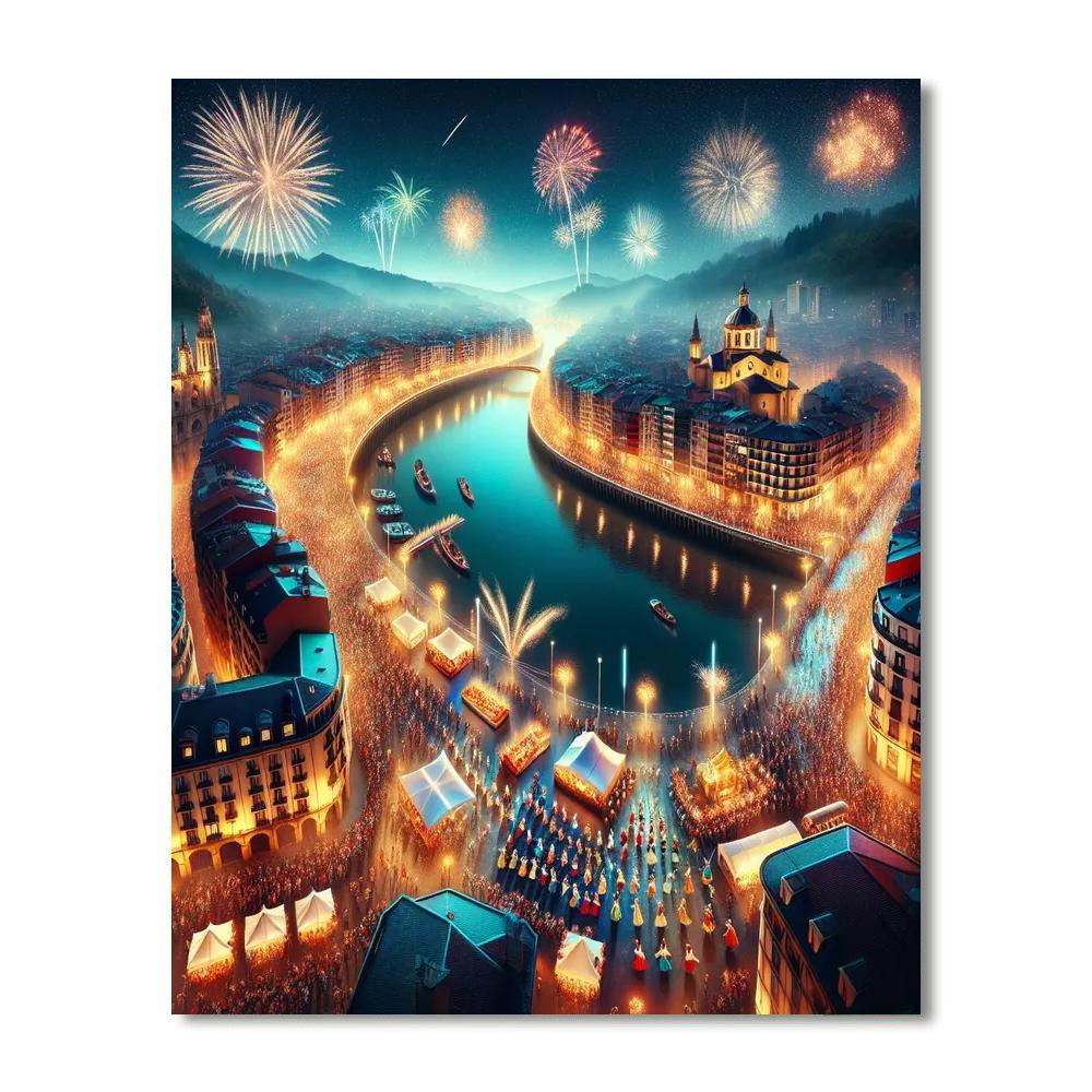 Semana Grande - Spain Paint By Numbers