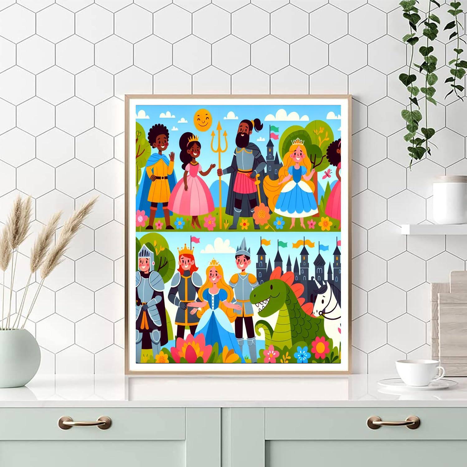 Fairytale Adventure Quest Paint By Number