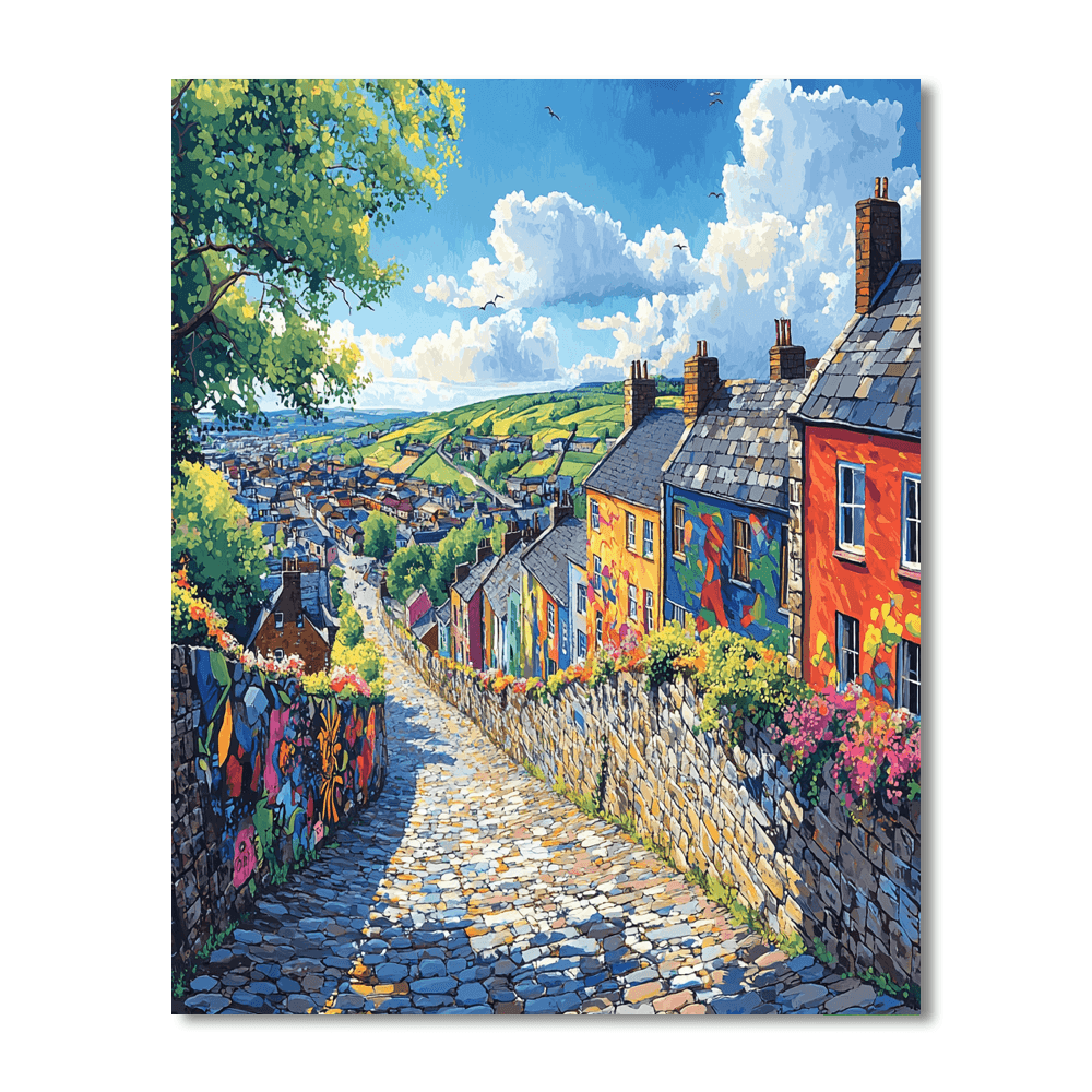 The Walled City Of Derry - Londonderry DIY Paint By Numbers