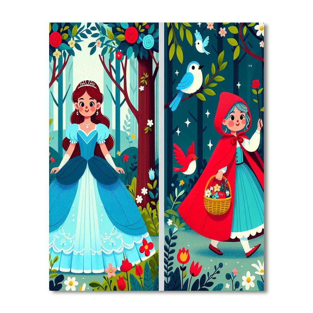 Fantastic Fairytale Fables Numbered Painting Kits