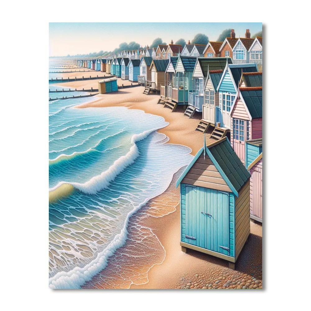 Vintage Coastal Retreat DIY Paint By Numbers