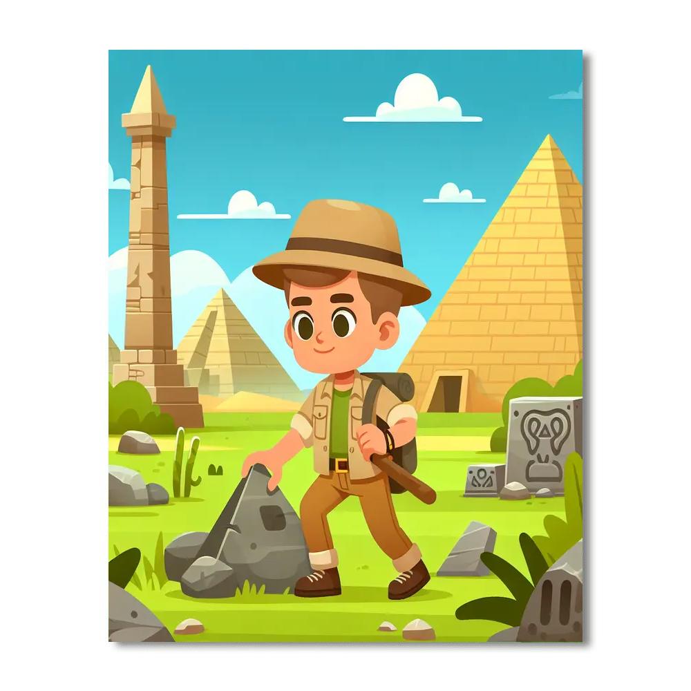 Historical Expedition Adventure Paint By Numbers Kits
