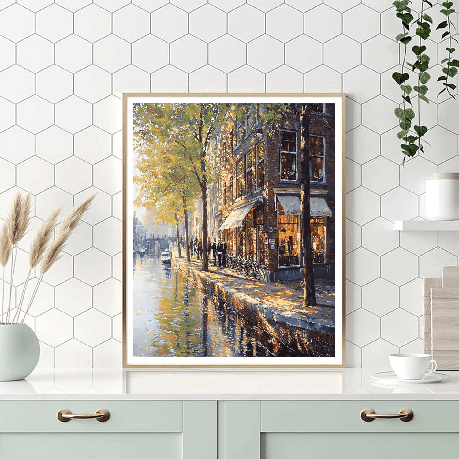 Anne Frank House - Amsterdam, Netherlands Paint By Number