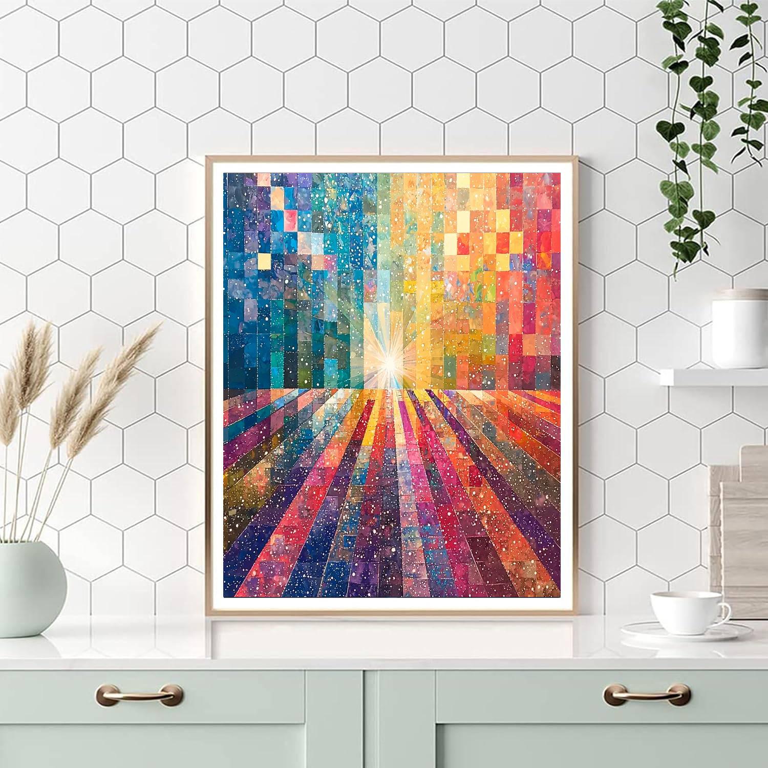 Georges Seurat Inspired The Prism Effect  Numbered Painting Kits