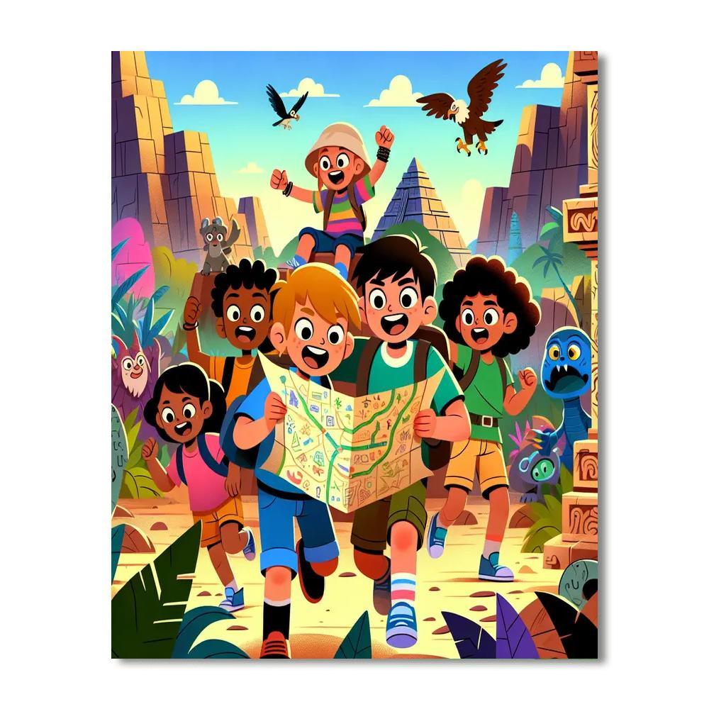 Epic Adventure Awaits Paint By Numbers Kits