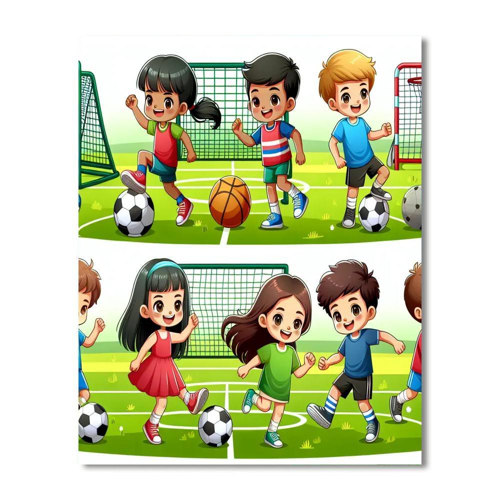 Sports Heroes Paint By Number