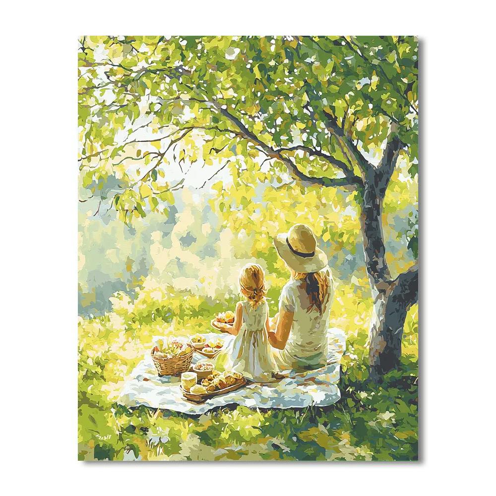 Dappled Light And Love Number Painting