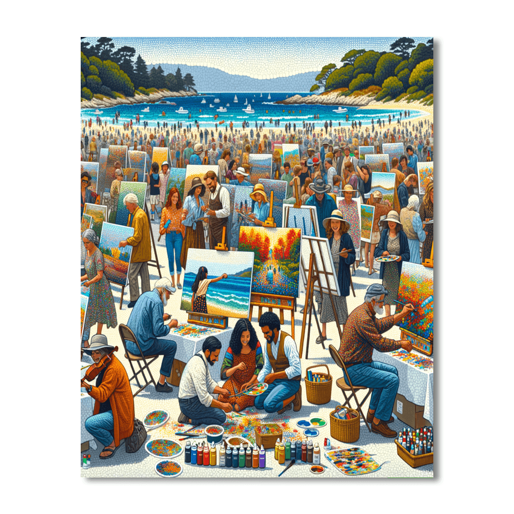 The Festival Of Arts Paint By Color