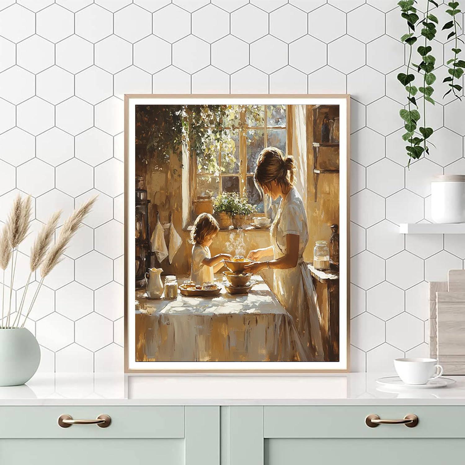 Rays Of Morning Love Number Painting