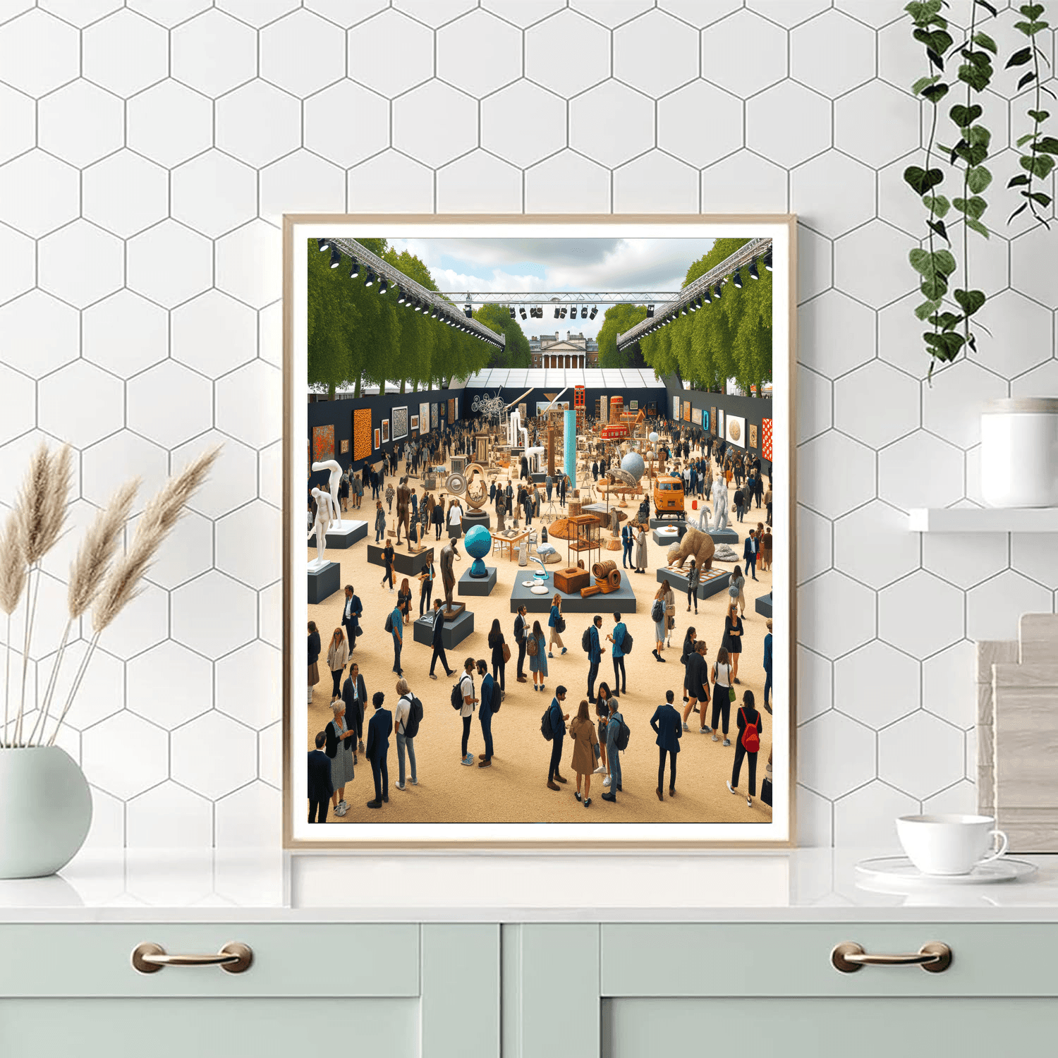 Frieze Art Fair - United Kingdom Numbered Painting Kits