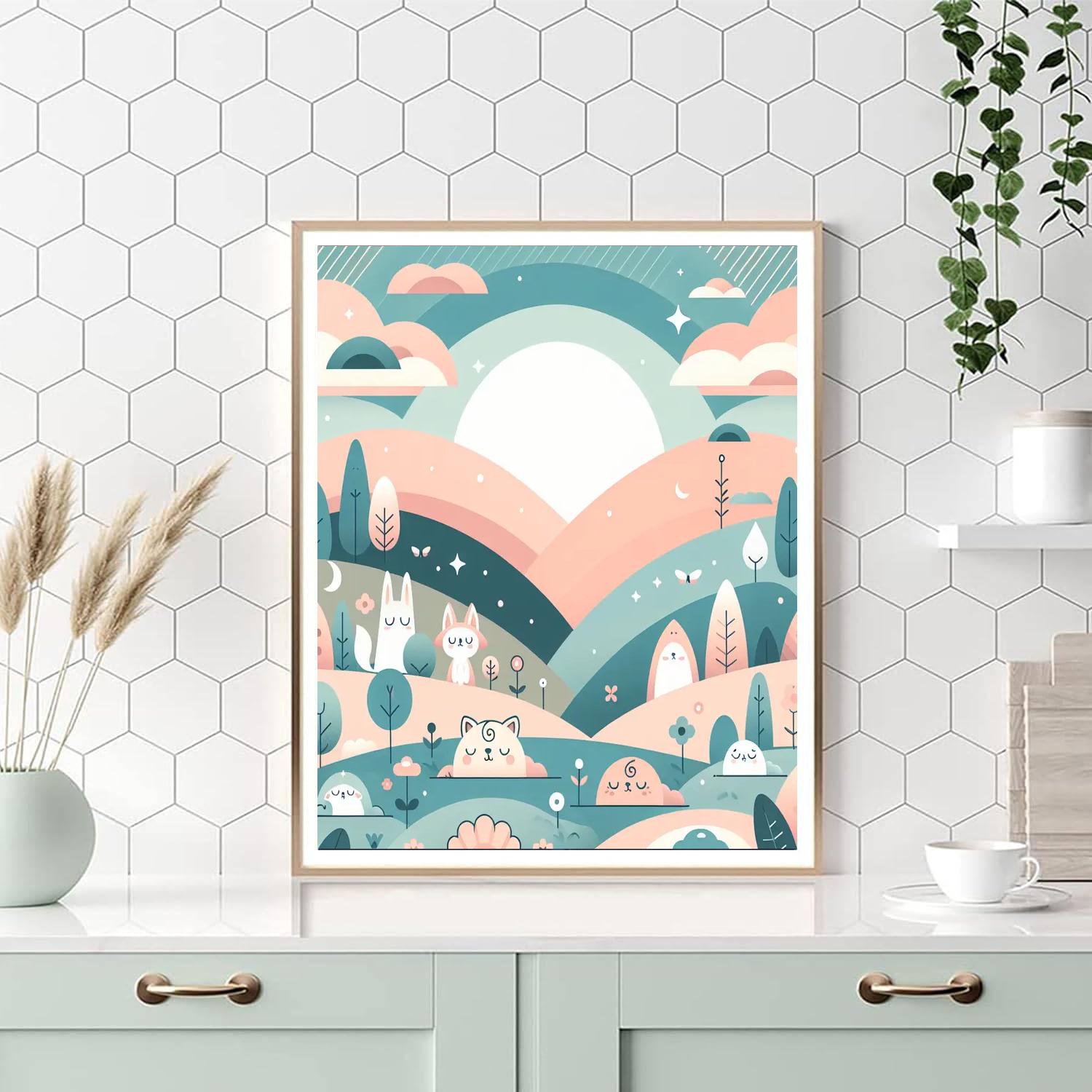 Sweet Dreams Storyland Painting Number Kit