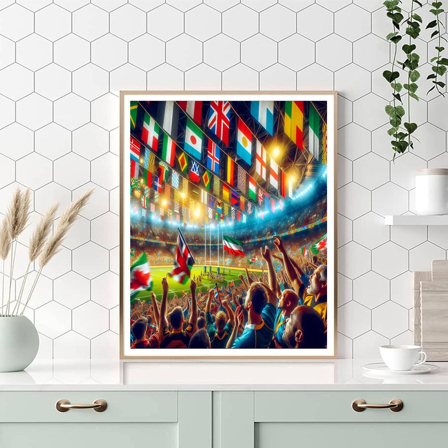 Rugby World Cup - Global Paint By Color