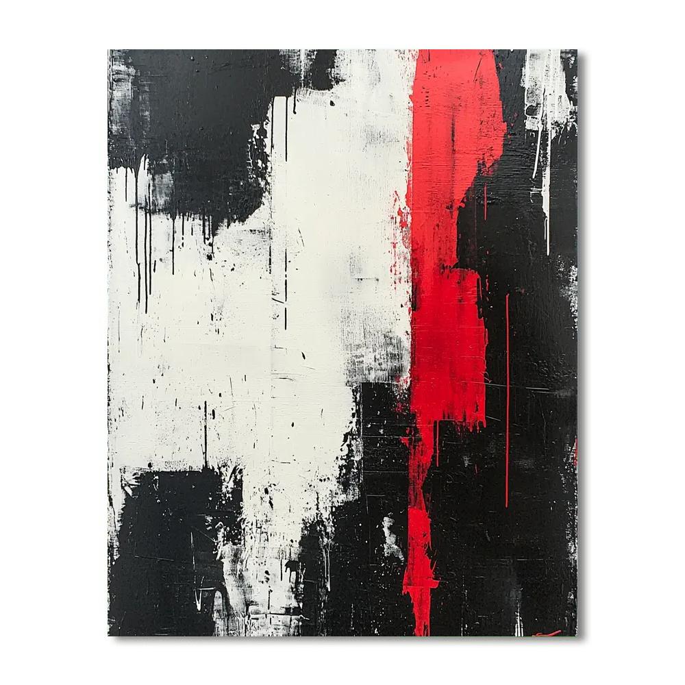 Banksy Inspired Shadows Of Silence  Numbered Painting Kits