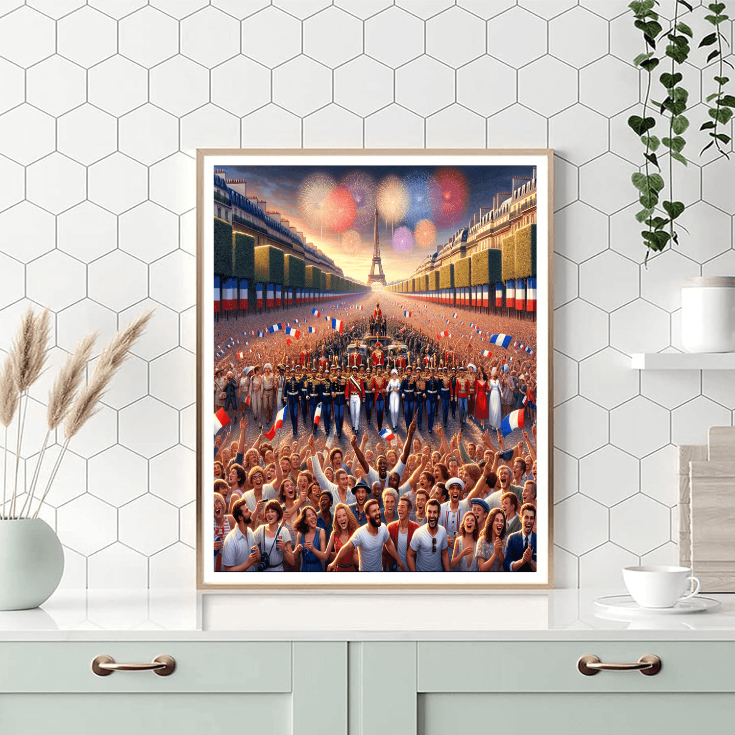 Bastille Day Paint By Number