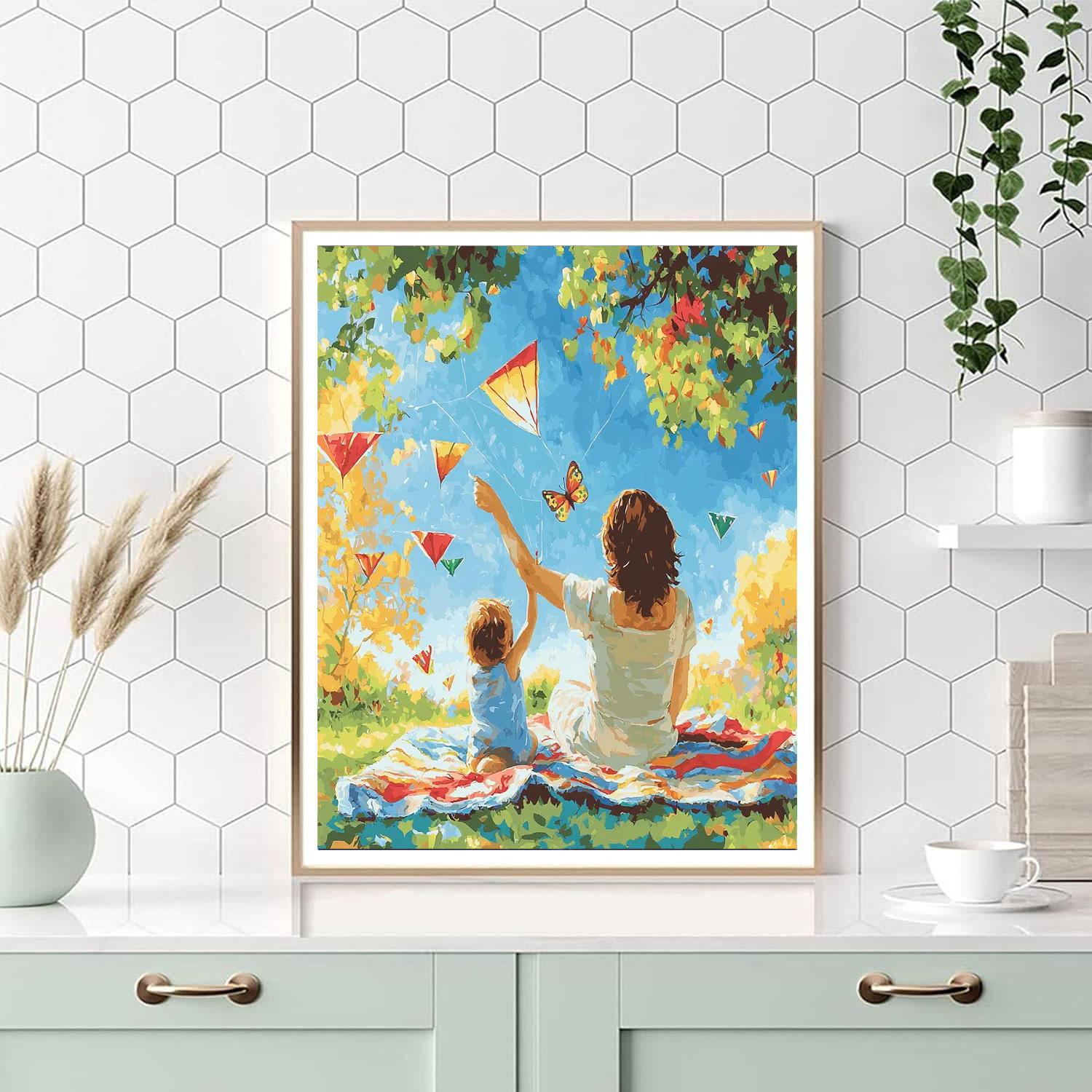 A Day Of Joy And Laughter Paint By Numbers