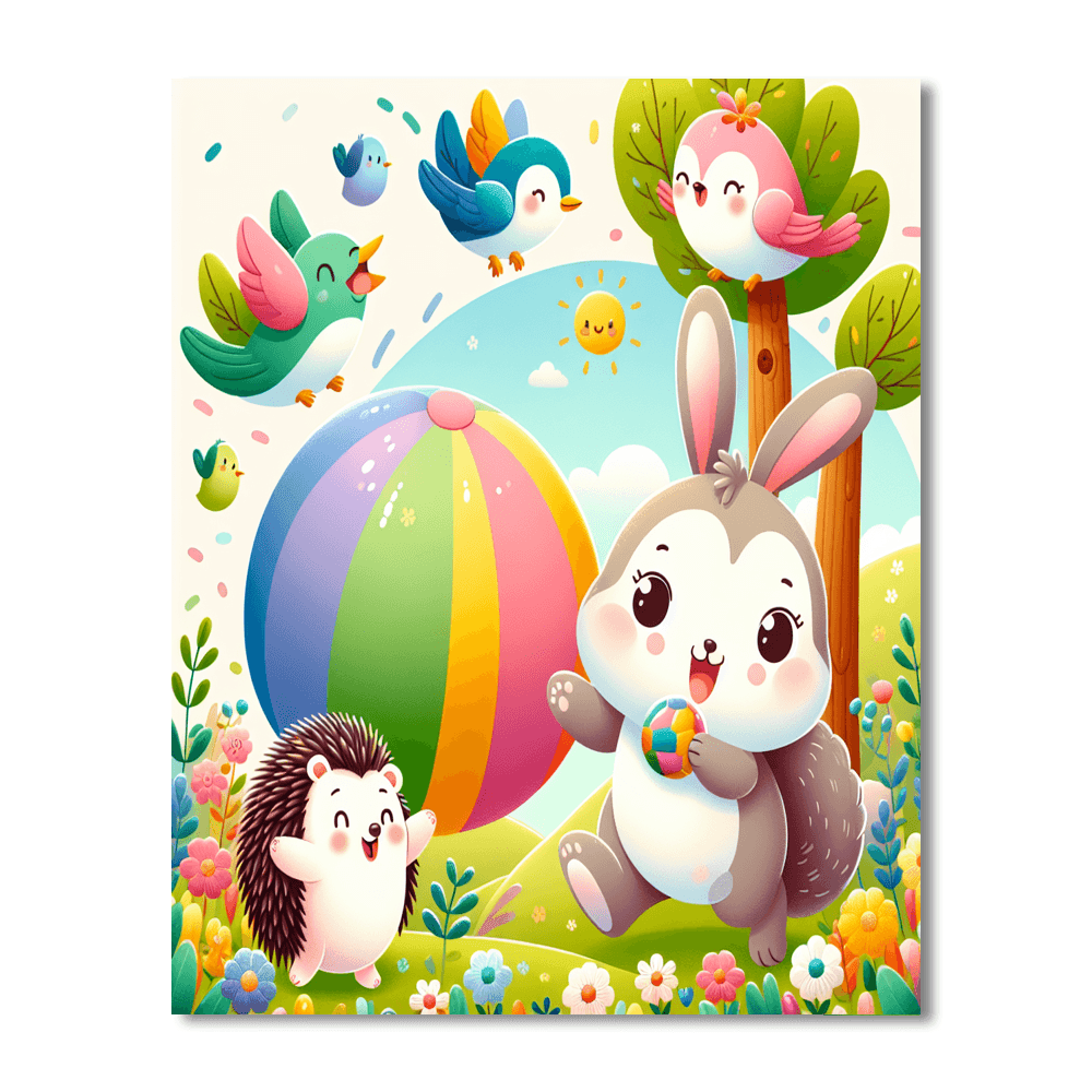 Colorful Critter Creations Number Painting