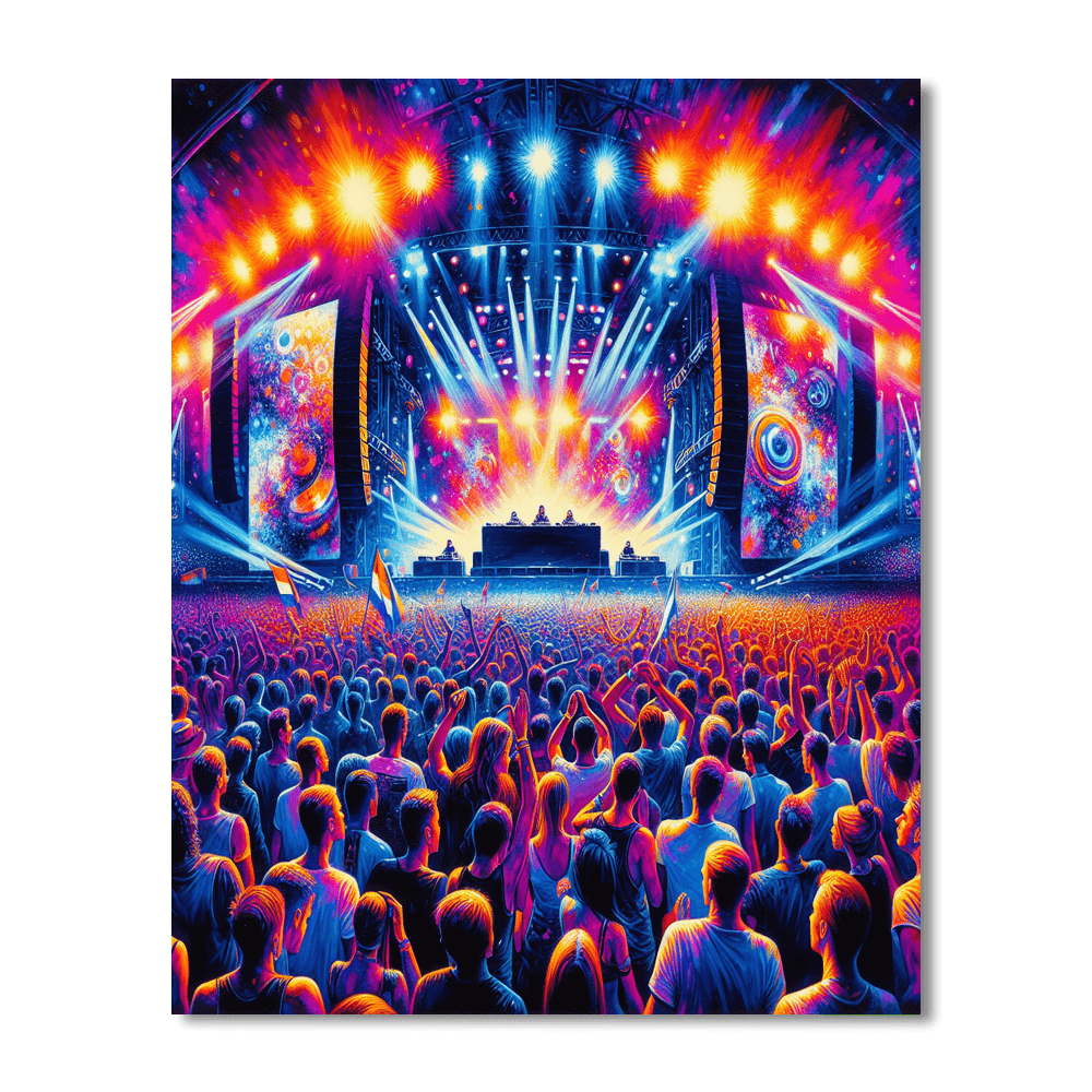 Amsterdam Dance Event Paint By Color