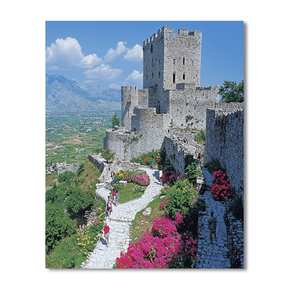 Gjirokastër Castle DIY Paint By Numbers