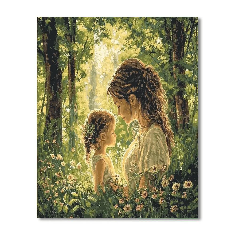 Embracing Mother Earth Paint By Numbers
