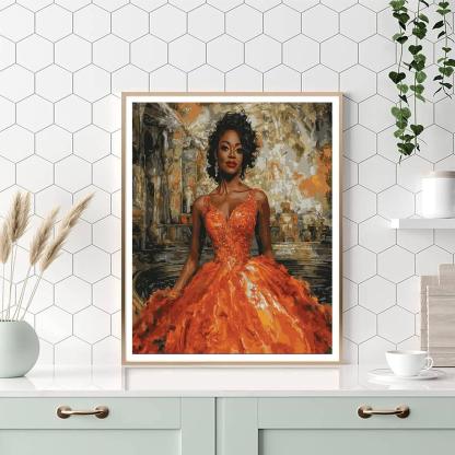 Viola Davis: The Strength Behind Every Role Numbered Painting Kits
