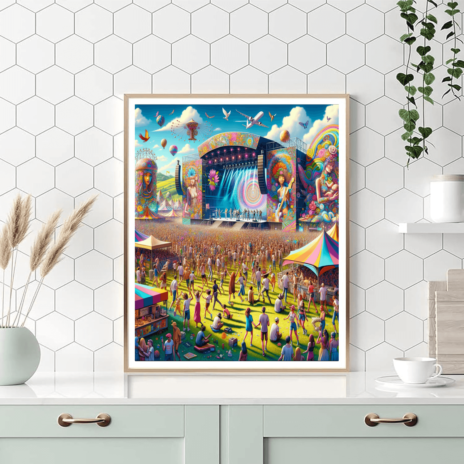 Bonnaroo Music And Arts Festival - United States Numbered Painting Kits