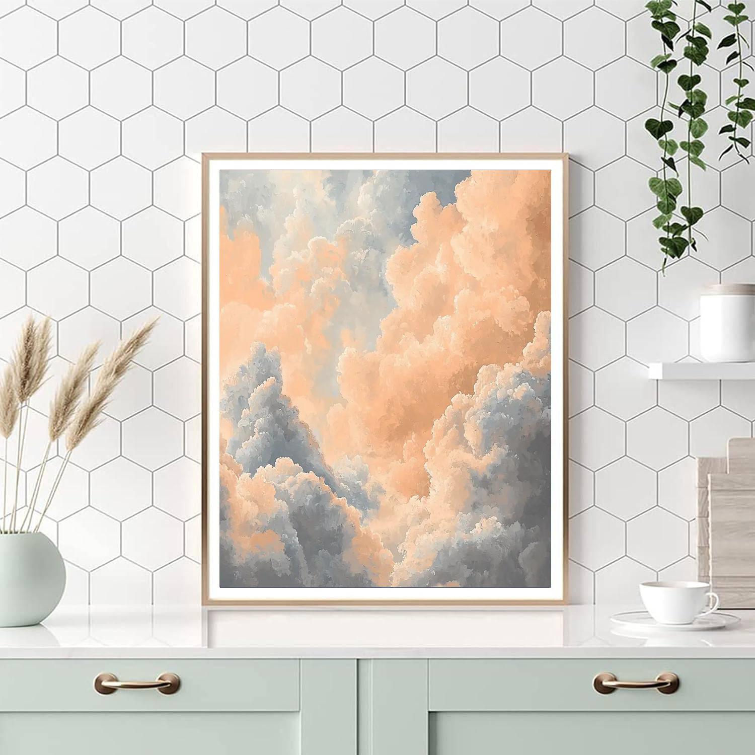 Edgar Degas Inspired The Gentle Glow  Numbered Painting Kits