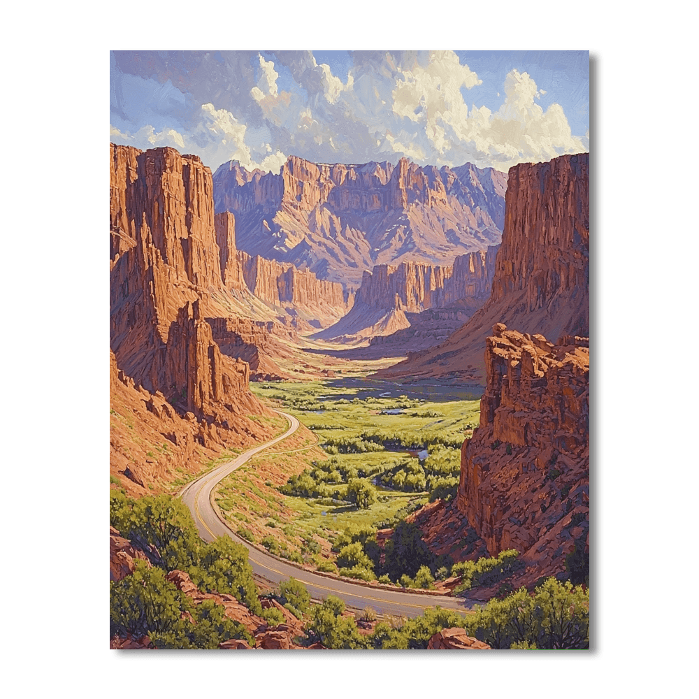Scenic Byway 12 Numbered Painting Kits