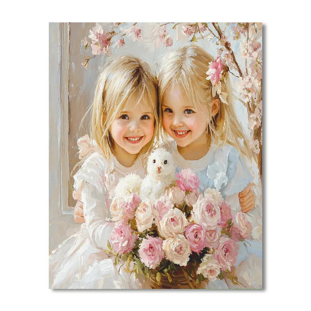 Happiness In Simplicity Painting By Numbers Kit