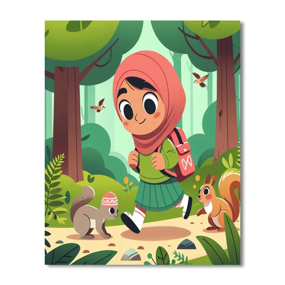 Little Adventurer's Trek Numbered Painting Kits