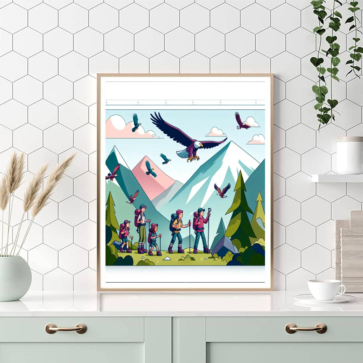 Mystic Mountain Exploration Paint By Numbers