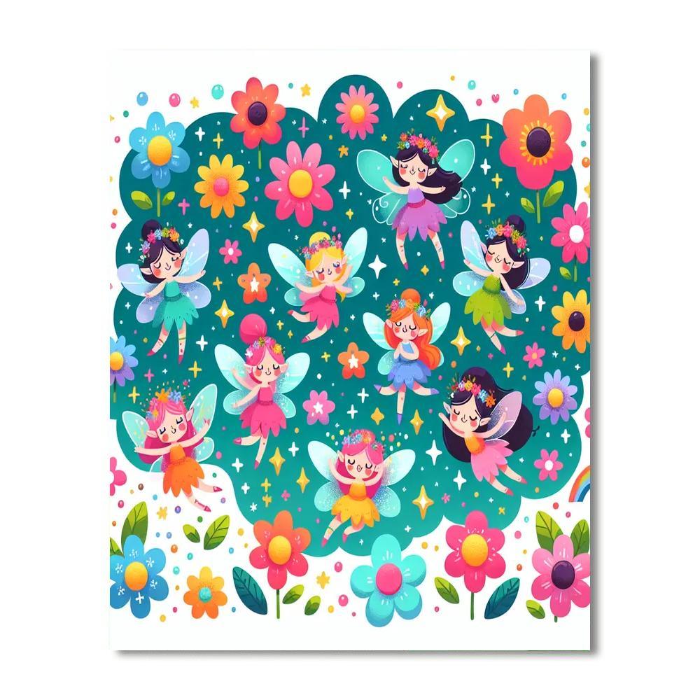 Fantastic Fairy Adventure Paint By Number