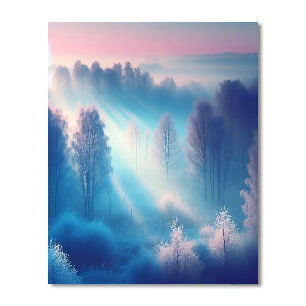 Frozen Dawn Paint By Numbers Kits