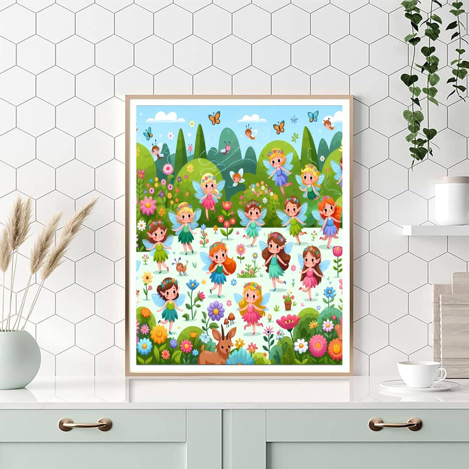 Royal Fairy Garden Paint By Color