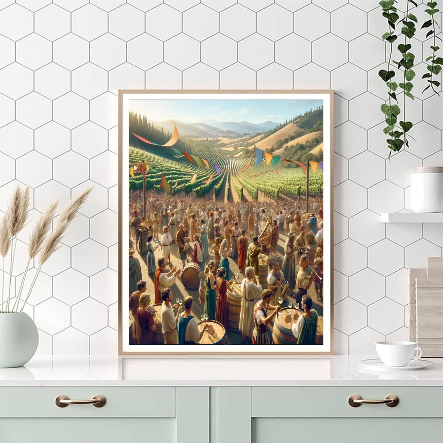 Bacchanalia Festival - Italy Paint By Numbers