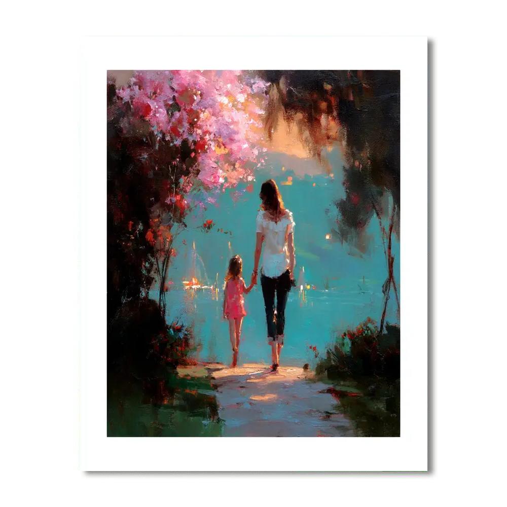 Mother's Garden Of Serenity Paint By Numbers Kits