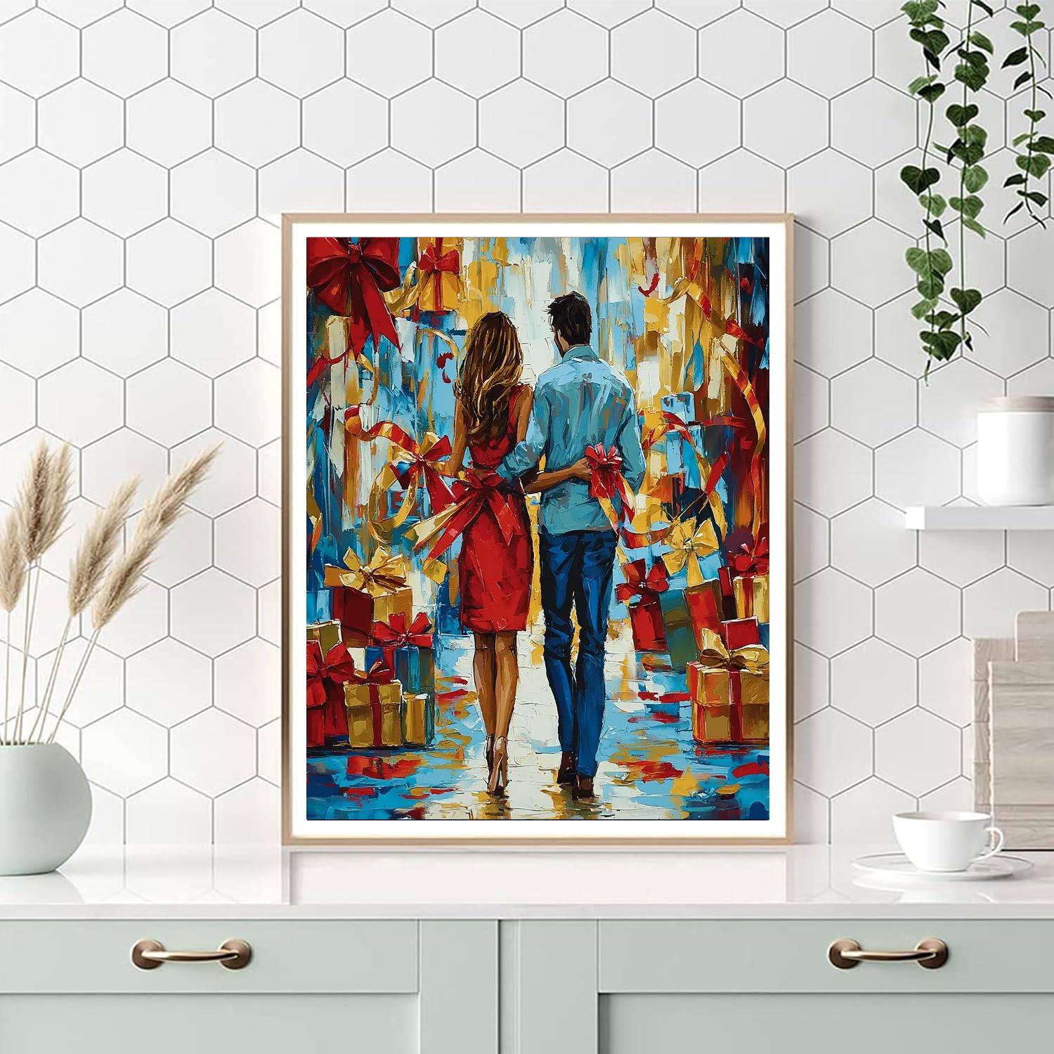 Ribbons Of Affection Paint By Numbers Kits